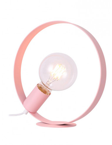 CANDELLUX LAMPA STOŁOWA NEXO 1 RÓŻOWY 50501200
