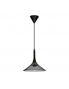 CANDELLUX LAMPA WISZACA KIRUNA S 1 CZARNY 110x25x25 50101205