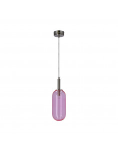 CANDELLUX LAMPA WISZĄCA FIUGGI 1 RÓŻOWY 50133212
