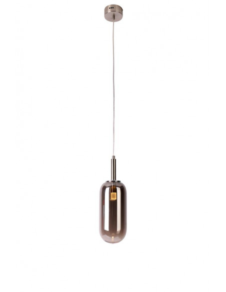 CANDELLUX LAMPA WISZĄCA FIUGGI 1 SREBRNY 50133214