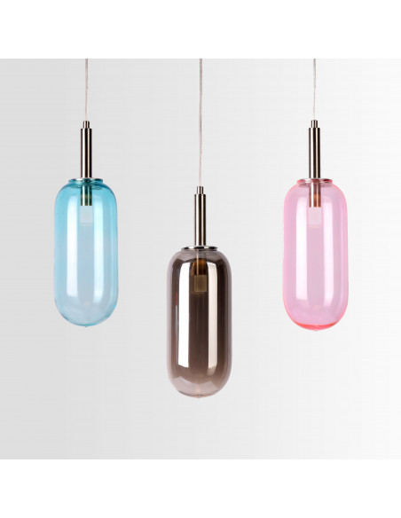 CANDELLUX LAMPA WISZĄCA FIUGGI 1 SREBRNY 50133214