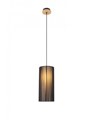 CANDELLUX LAMPA WISZĄCA KIOTO 1 CZARNY 130x18x18 50101217