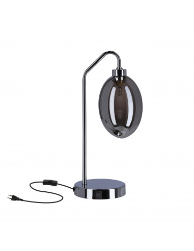 CANDELLUX LAMPA STOŁOWA LUKKA 1 CHABROWY 50501224