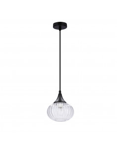 CANDELLUX LAMPA WISZĄCA EXETER  145mm 1 CZARNY 50101275