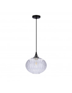 CANDELLUX LAMPA WISZĄCA EXETER 240mm 1 CZARNY 50101276