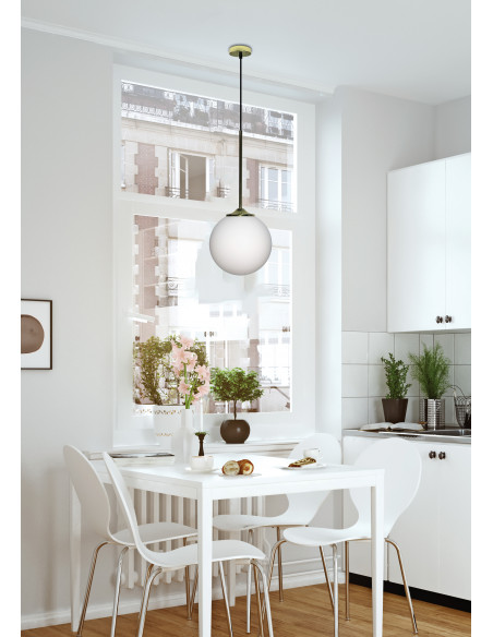 CANDELLUX LAMPA WISZACA GLASGOW III 1 ZŁOTY 90x20x20 50101281
