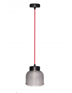 CANDELLUX LAMPA WISZĄCA LIVERPOOL I 1 CZERWONY 90x14,5x0 50101287