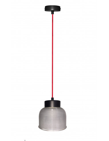 CANDELLUX LAMPA WISZĄCA LIVERPOOL I 1 CZERWONY 90x14,5x0 50101287