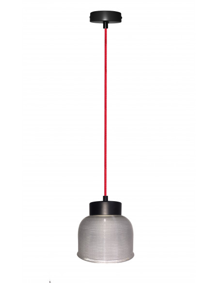 CANDELLUX LAMPA WISZĄCA LIVERPOOL I 1 CZERWONY 90x14,5x0 50101287