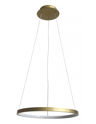 CANDELLUX LUNE LAMPA WISZĄCA 40 ZŁOTY 25W LED 4000K 31-76120