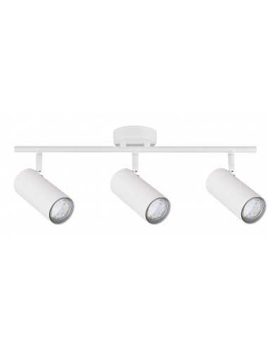 CANDELLUX Colly lampa sufitowa biały 3x15w gu10 klosz biały 93-01689