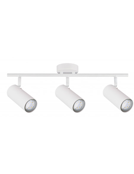 CANDELLUX Colly lampa sufitowa biały 3x15w gu10 klosz biały 93-01689