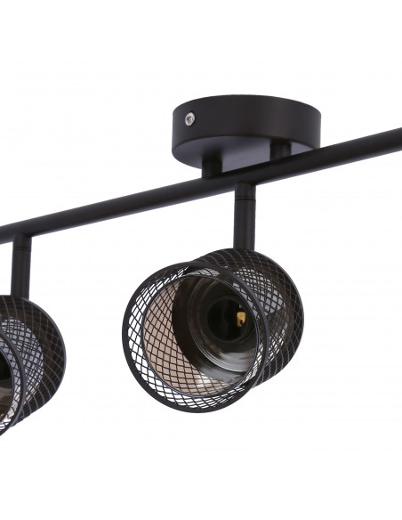 CANDELLUX LAMPA SUFITOWA CANABERA KAWOWE ZŁOTO 3X40W E14 KLOSZ BURSZTYNOWY 93-82541