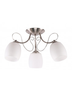 CANDELLUX AMBA LAMPA SUFITOWA 3X40W E27 BIAŁY 33-78025