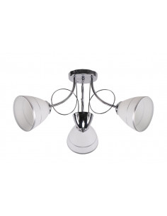CANDELLUX ELOTTE LAMPA SUFITOWA 3X40W E27 BIAŁY 33-77974