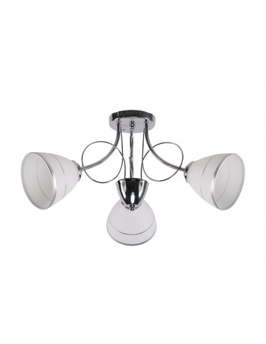 CANDELLUX ELOTTE LAMPA SUFITOWA 3X40W E27 BIAŁY 33-77974