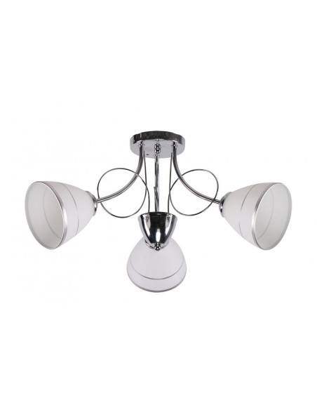 CANDELLUX ELOTTE LAMPA SUFITOWA 3X40W E27 BIAŁY 33-77974