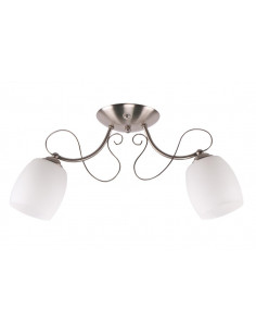 CANDELLUX AMBA LAMPA SUFITOWA 2X40W E27 BIAŁ 32-78698