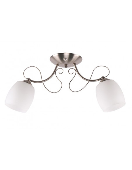 CANDELLUX AMBA LAMPA SUFITOWA 2X40W E27 BIAŁ 32-78698