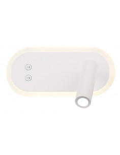 CANDELLUX MIRACLE LAMPA KINKIET 6W+3W LED BIAŁY 22-76014