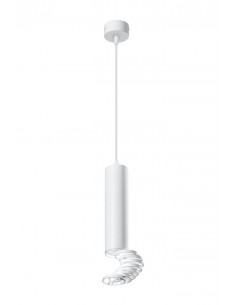 CANDELLUX LAMPA WISZĄCA TUBA 1X50W GU10 6/30 BIAŁ 31-77707