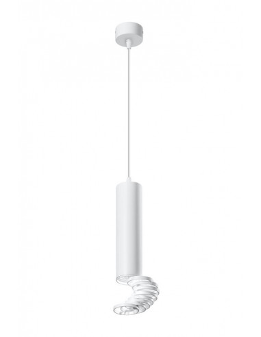CANDELLUX LAMPA WISZĄCA TUBA 1X50W GU10 6/30 BIAŁ 31-77707