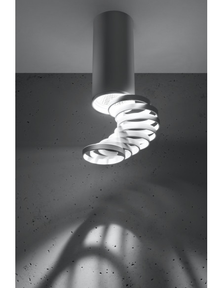 CANDELLUX LAMPA SUFITOWA TUBA 1X50W GU10 6/20 BIAŁY 2282725
