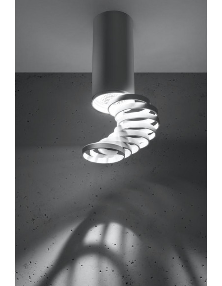 CANDELLUX LAMPA SUFITOWA TUBA 1X50W GU10 6/20 BIAŁY 2282725