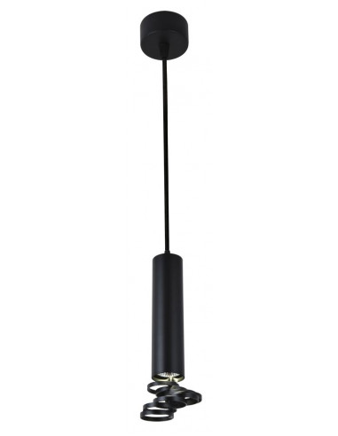 CANDELLUX LAMPA WISZĄCA TUBA 1X50W GU10 5,8/30 CZARNY 31-77714