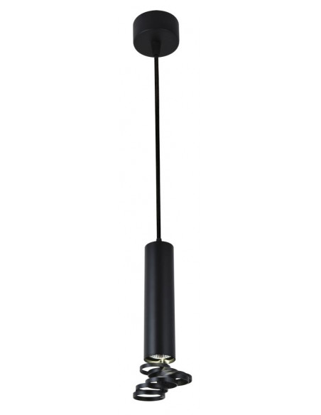 CANDELLUX LAMPA WISZĄCA TUBA 1X50W GU10 5,8/30 CZARNY 31-77714