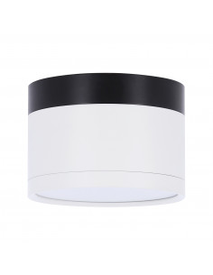 CANDELLUX LAMPA SUFITOWA TUBA 9W LED 4000K BIAŁY+CZARNY ŚR. 8,8 CM 2273631