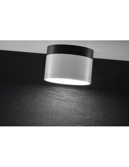 CANDELLUX LAMPA SUFITOWA TUBA 9W LED 4000K BIAŁY+CZARNY ŚR. 8,8 CM 2273631