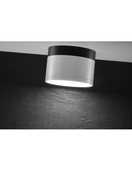 CANDELLUX LAMPA SUFITOWA TUBA 9W LED 4000K BIAŁY+CZARNY ŚR. 8,8 CM 2273631