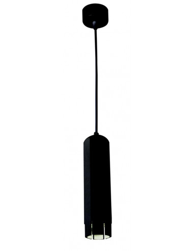 CANDELLUX LAMPA WISZĄCA TUBA 1X50W GU10 6,3/25 CZARNY 31-77691