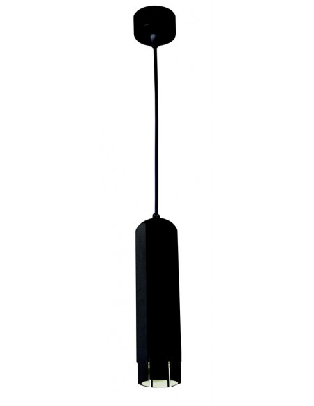 CANDELLUX LAMPA WISZĄCA TUBA 1X50W GU10 6,3/25 CZARNY 31-77691