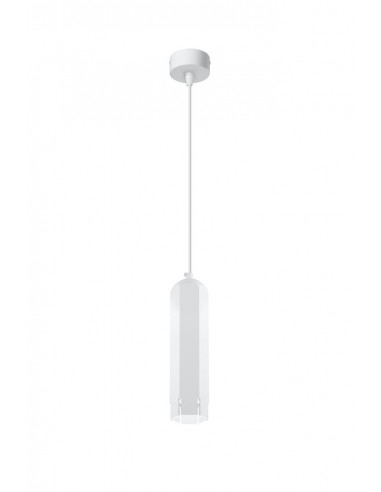 CANDELLUX LAMPA WISZĄCA TUBA 1X50W GU10 6,3/25 BIAŁY 31-77684