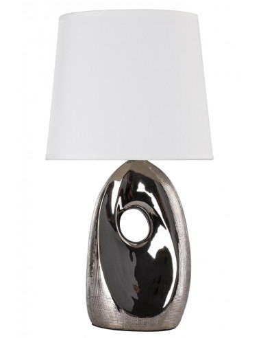 CANDELLUX HIERRO LAMPA GABINETOWA 1X60W E27 SREBRNA 41-79909