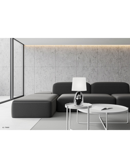 CANDELLUX HIERRO LAMPA GABINETOWA 1X60W E27 SREBRNA 41-79909