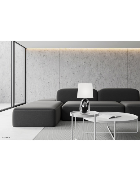 CANDELLUX HIERRO LAMPA GABINETOWA 1X60W E27 SREBRNA 41-79909