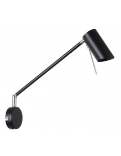 CANDELLUX MILLY KINKIET 1X40W GU10 CZARNY MATOWY 21-73884
