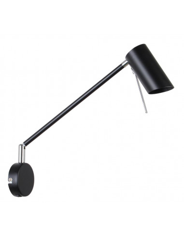 CANDELLUX MILLY KINKIET 1X40W GU10 CZARNY MATOWY 21-73884