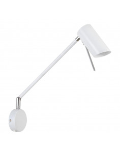 CANDELLUX MILLY KINKIET 1X40W GU10 BIAŁY MATOWY 21-73907
