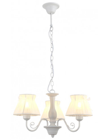 CANDELLUX ZEFIR LAMPA WISZĄCA 3X40W E27 BIAŁY 33-73792