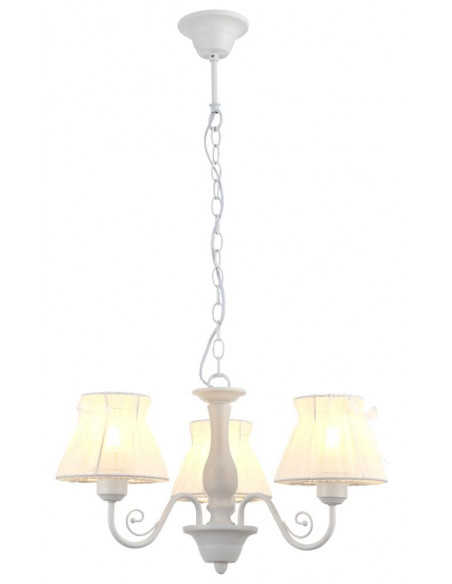 CANDELLUX ZEFIR LAMPA WISZĄCA 3X40W E27 BIAŁY 33-73792