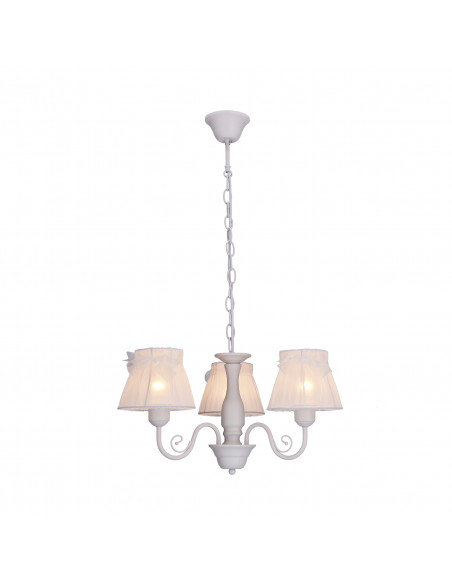 CANDELLUX ZEFIR LAMPA WISZĄCA 3X40W E27 BIAŁY 33-73792