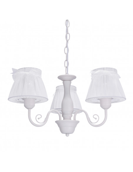 CANDELLUX ZEFIR LAMPA WISZĄCA 3X40W E27 BIAŁY 33-73792