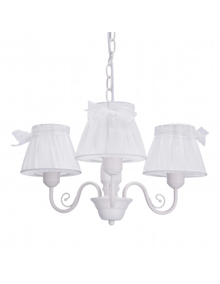 CANDELLUX ZEFIR LAMPA WISZĄCA 3X40W E27 BIAŁY 33-73792