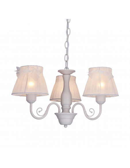 CANDELLUX ZEFIR LAMPA WISZĄCA 3X40W E27 BIAŁY 33-73792