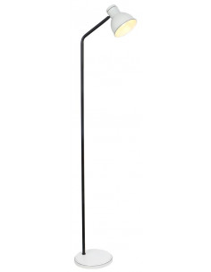 CANDELLUX ZUMBA LAMPA PODŁOGOWA SZTYCA PROSTA 1X40W E27 BIAŁY+CZARNY 51-72092