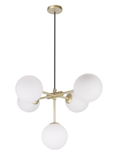 CANDELLUX Mati zwis 5x28w g9 mosiądz 35-73778